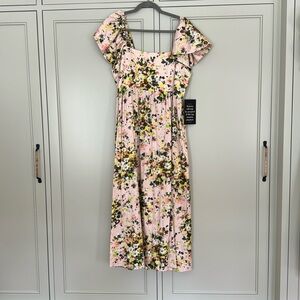 Tuckernuck Midi Flutter sleeve dress XL NWT